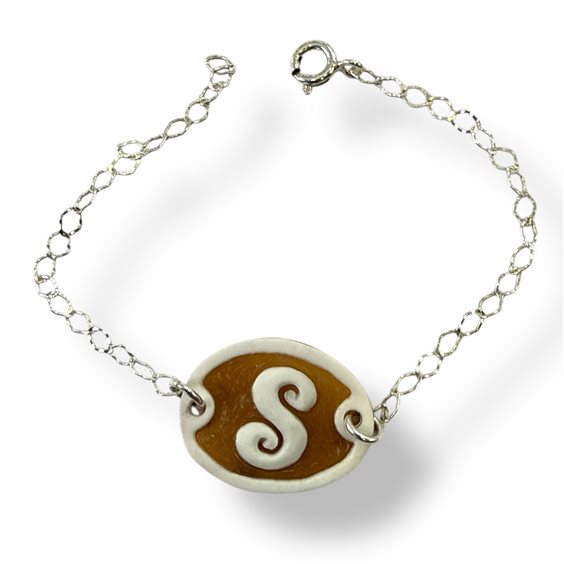 Armband Mandile 1922 Dame Cammei  in Silber Conchiglia 2MBRCLS - 2MBRCLS